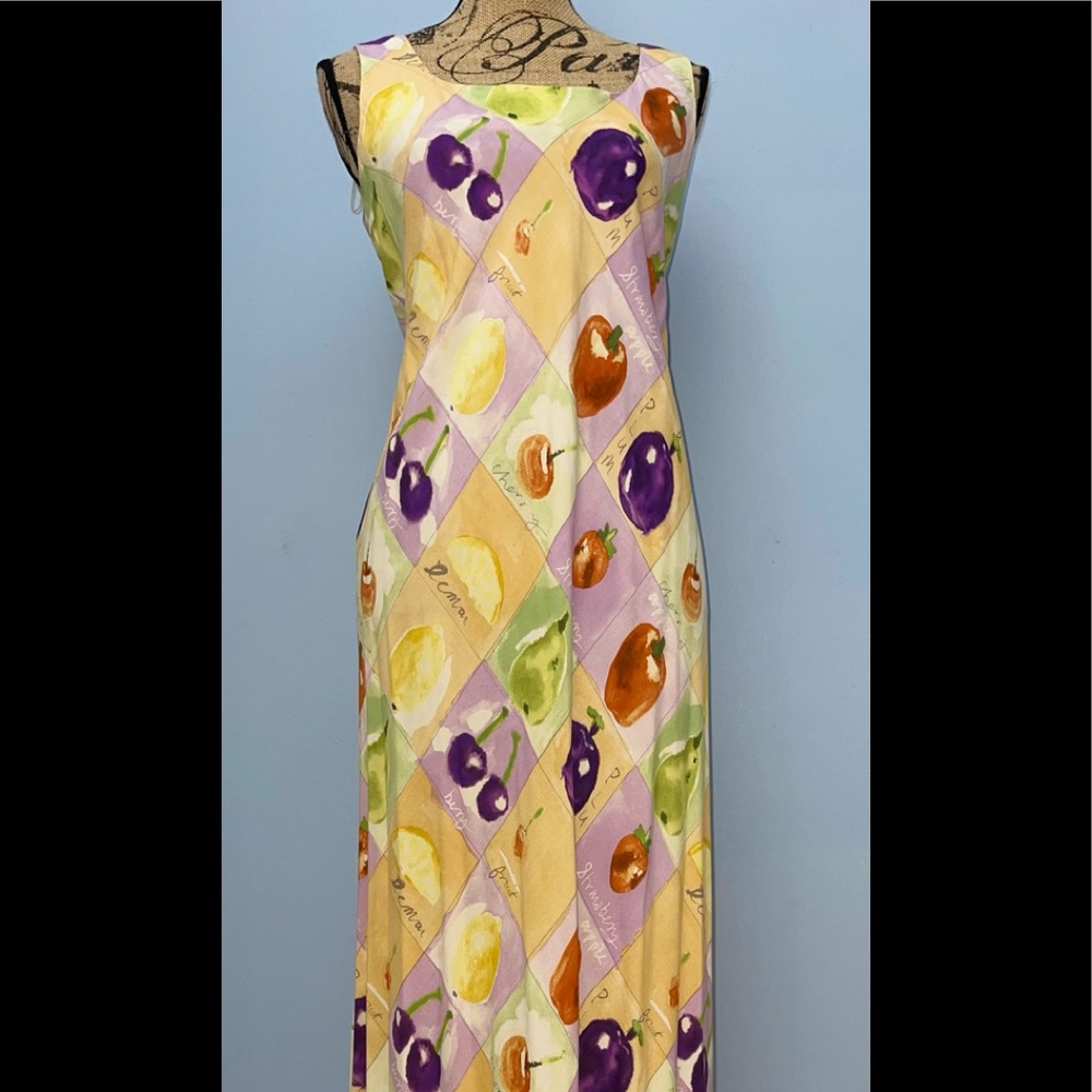 Classey Jessica Howard dress very Beautiful summer Long 46” size 12 Petite 8/10